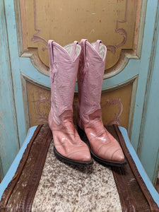 Preloved Pink Cuadra Cowgirl Boots